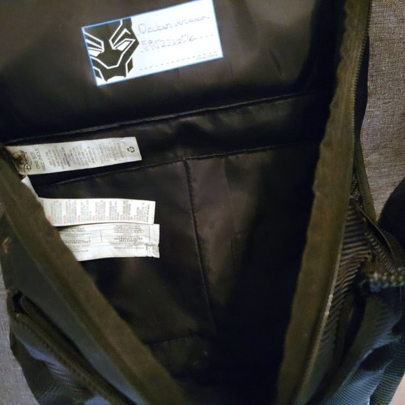 Disney Marvel Black Panther Design Exclusive‎ 17 Inch Backpack Rucksack Bag - Picture 8 of 9